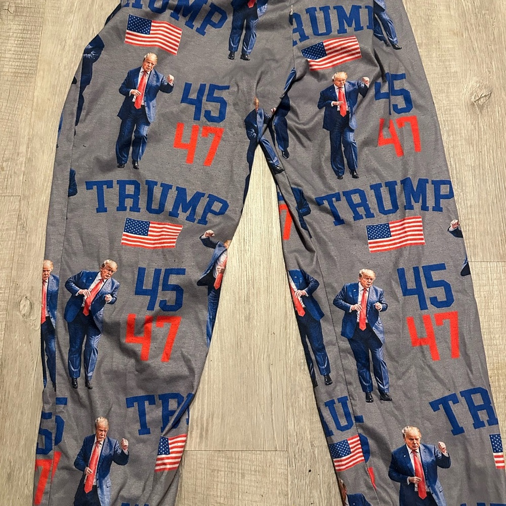& Other Stories Gray Graphic Printed Lounge Pants